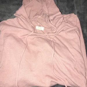 Oversized Mauve hoodie
